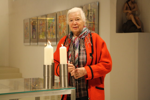 Die Kirche in Hitzendorf ist für Aurelia Wallum ein zweites Zuhause geworden, hier kennt sie jeden Winkel.