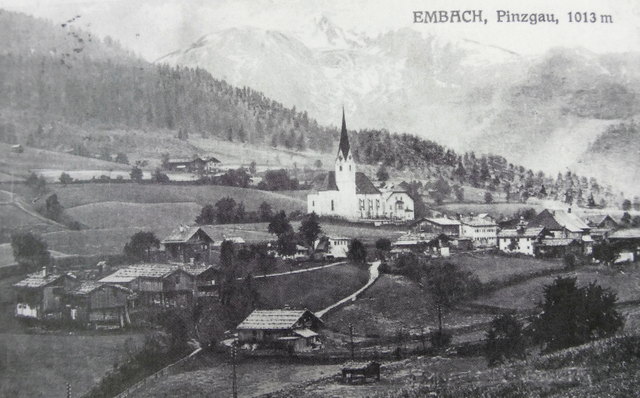 Embach sollte ursprünglich geteilt werden, wurde aber dann Lend zugesprochen. | Foto: Gemeindechronik