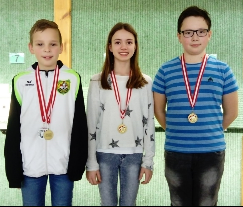 vlnr: Jahn J., Kolberger E. und Haghofer R.