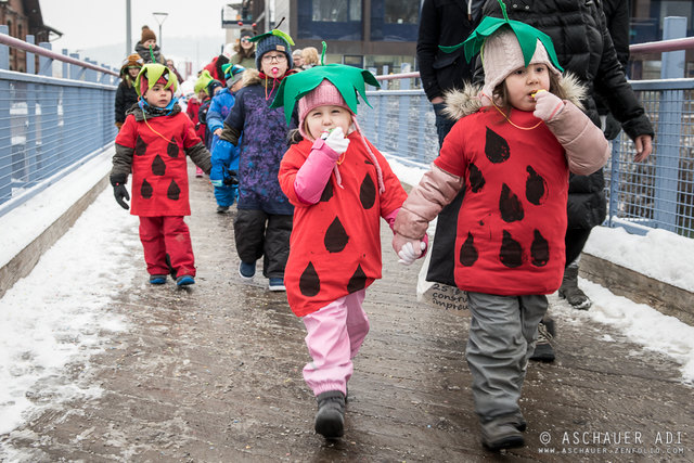 Faschingsumzug des Kindergarten Neualm - Tennengau