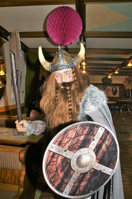 Gefährlich zeigte sich Kurt´l der Wikinger