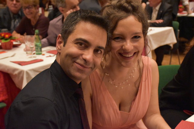 Landesmusikschuldirektor Oliver Felipe-Armas mit seiner Maria.