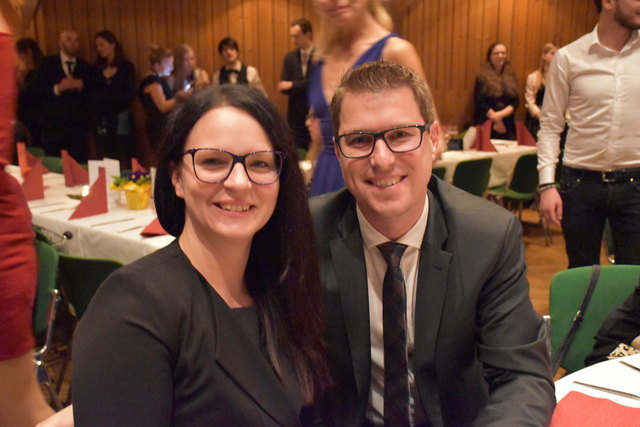 Bgm. Christian Härting mit Gattin Steffi.