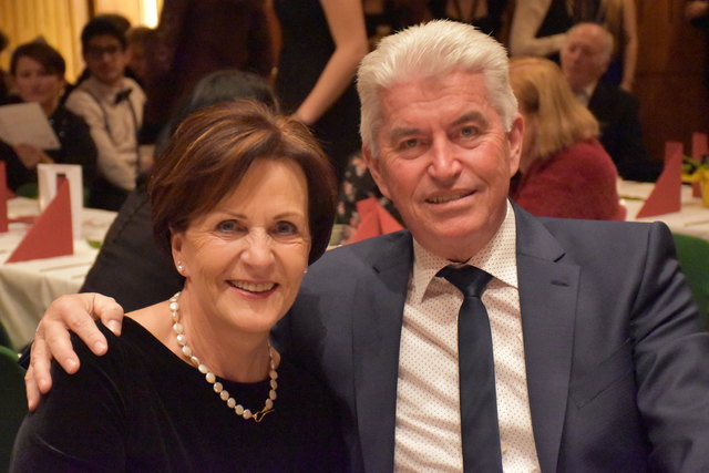 Kulturreferent HR Josef Federspiel mit Gattin Brunhilde.