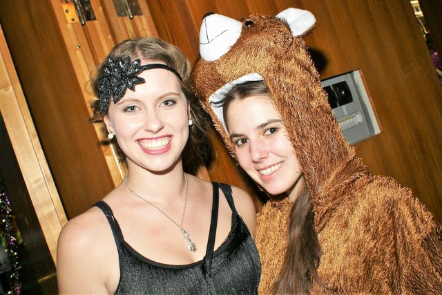 Carina und Marissa feierten den Abend