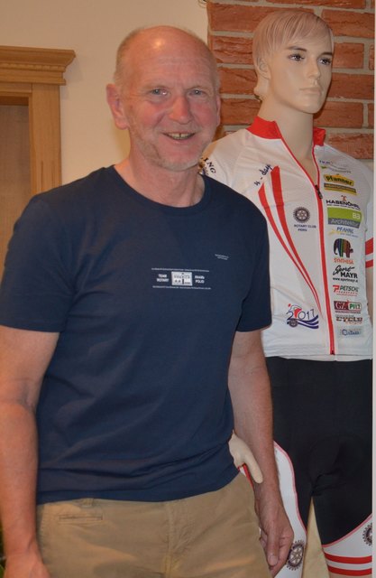 12 Stunden Indoor-Cycling Organisator Meinhard Huber aus St. Valentin