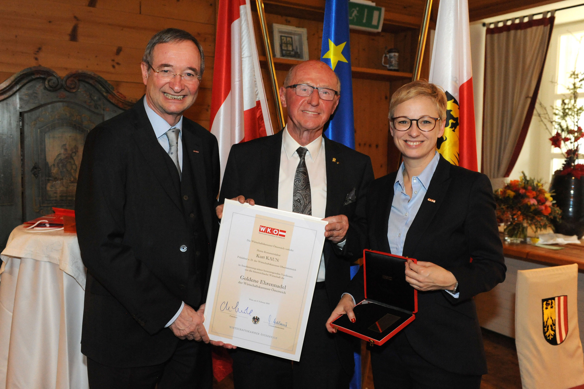 Kurt Kaun feierte seinen 80. Geburtstag Enns