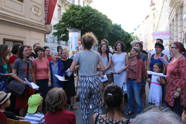Spittelberg: Der Erhalt des Amerlinghauses als Kulturzentrum liegt den Neubauerinnen und Neubauern am Herzen.