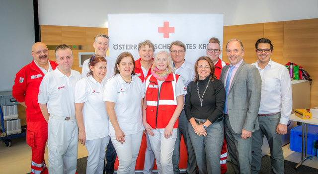 90 Mitarbeiter im Dentalwerk spenden Blut. | Foto: W&H Dentalwerk