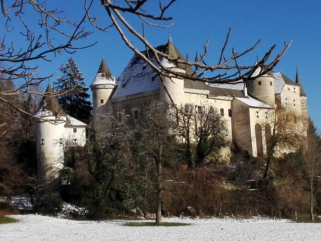 Schloss Frauenstein ist ein Teil der Märchenschloss-Runde