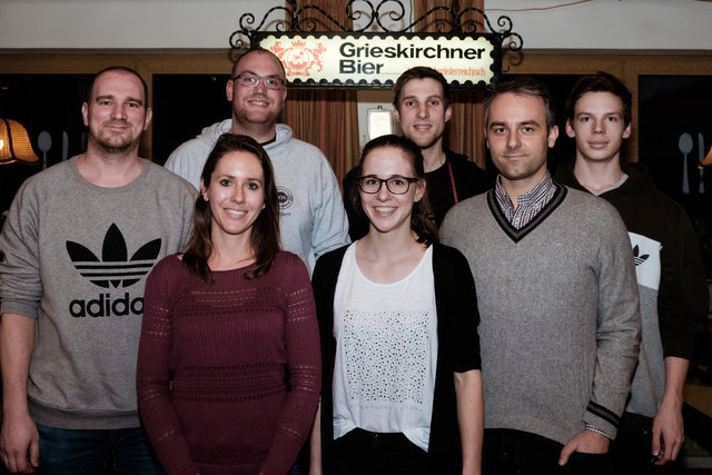 Vorstand Beach Volleys Gallspach, Christoph Ortner, Herbert Linder, Sebastian Mallinger, Simon Freilinger, Elöd Albert, Sophie Baumkirchner, Claudia Zwicklhuber, nicht am Bild: Magdalena Obermayr und Daniel Stritzinger