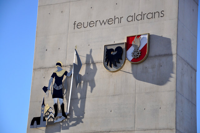 Heiliger Florian Gerätehaus FF Aldrans 10 Jahre Jubiläum. Foto (c) Skamen