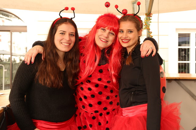 Anna Hörl, Michi Kern und Anna Steger.