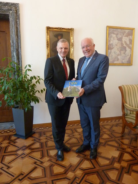 v.l. LTP Schöchl und LTP van Staa | Foto: Tiroler Landtag