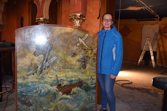 Das legendäre Bermuda-Bild mit Tanzbar-Chefin Claudia Kahry. | Foto: Zeiler