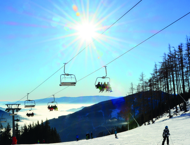 Traumhafte Pisten locken auf die Brunnalm - Veitsch | Foto: Podbressnik-Brunnalmlifte