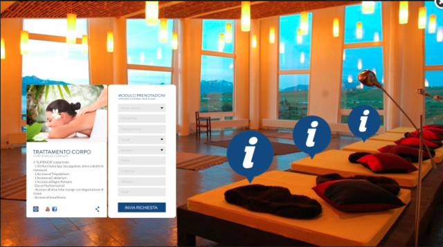 Die 360° Rundgänge können in die website eingebunden und mit sozialen Medien verknüpft werden.