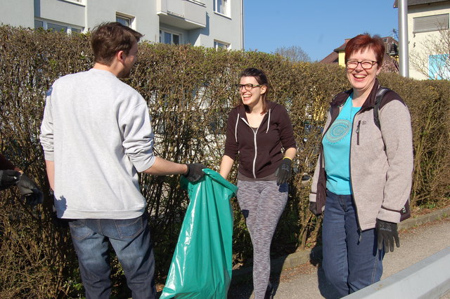 In Kremsmünster findet heuer zum 12. Mal die Aktion "Clean is in, sauber is super" statt.