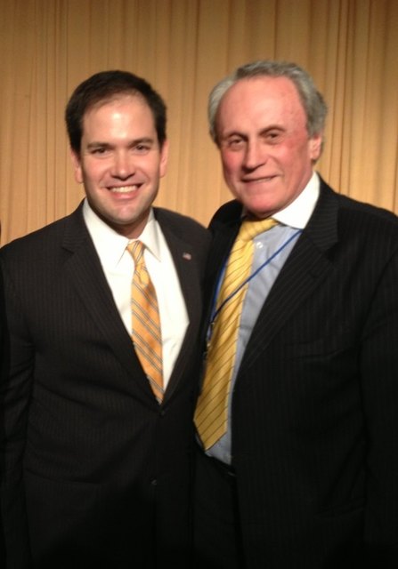 Höchtl mit Marco Rubio, US-amerikanischer Politiker der Republikanischen Partei. | Foto: privat