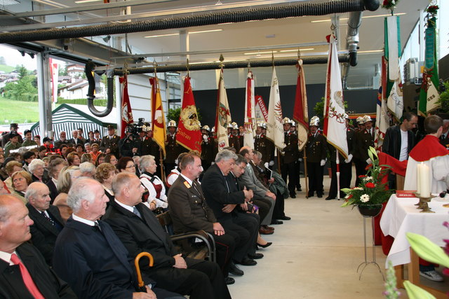 Die feierliche Eröffnung des Gerätehauses 2008 | Foto: Stefan Fügenschuh
