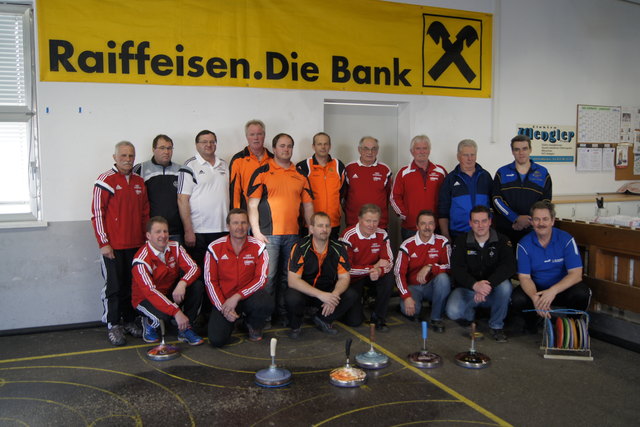 Die vier Finalisten des Trainingscups 2017.