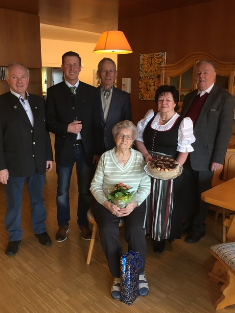 Die Strengbergerin Maria Ortner feierte ihren 95. Geburtstag. | Foto: privat