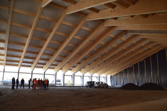 Ein Sportzentrum am Paschbergweg ist ebenfalls Ergebnis eines Architektenwettbewerbes.