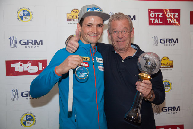 MIt „Kammi“ freute sich auch Sponsorvertreter Hansjörg Posch. | Foto: BREONIX/Chris Walch