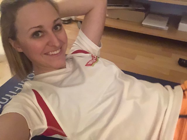 Und auch daheim in Graz wurde fleißig gesportelt. | Foto: KK