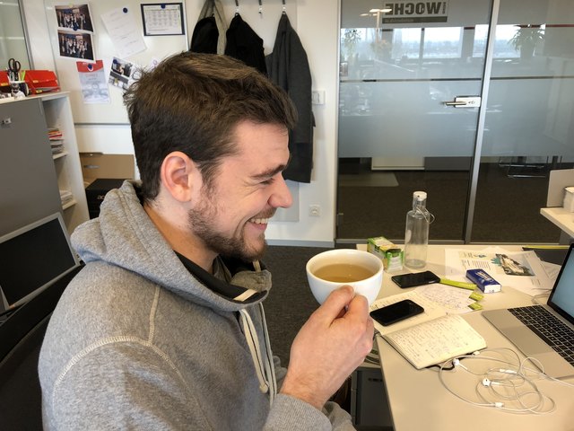 Kein Zucker, Tee statt Kaffee: Stefan Haller fastete in Woche eins unfreiwillig doppelt. | Foto: KK