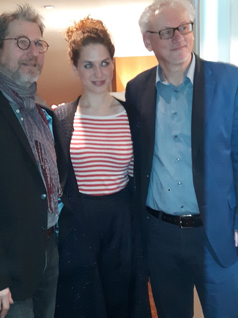 Michael Fitz,  Fanny Krausz, Regisseur und Drehbuchautor Erhard Riedlsperger