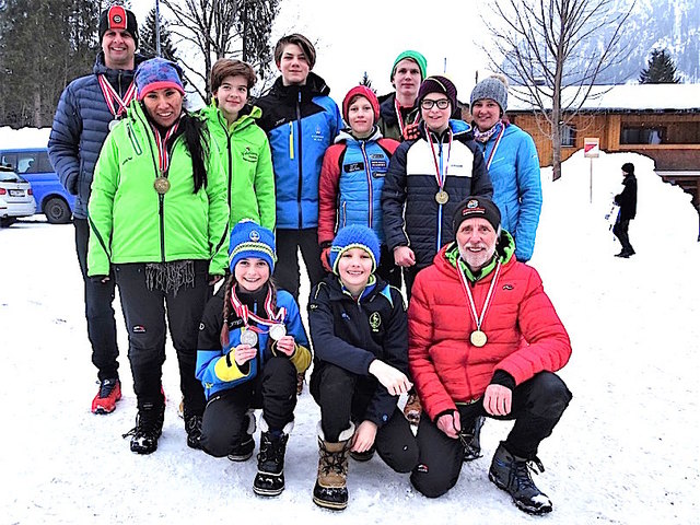 Die Orientierungsläufer der Kitzbüheler Naturfreunde holten viele Top-Platzierungen. | Foto: Naturfreunde