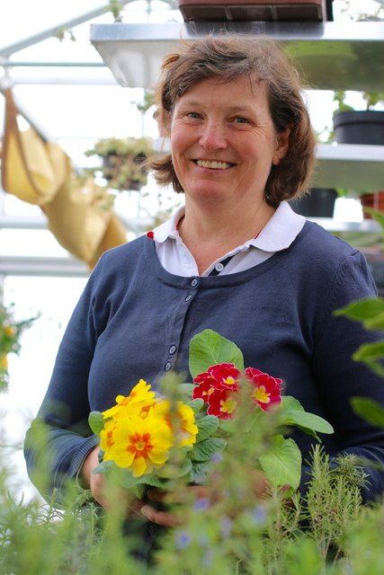 Martina Kirnstötter hat sich in ihrer Gärtnerei auf Bio-Raritäten spezialisiert.