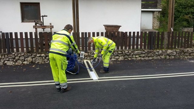 Bei IES GmbH & Co KG kümmert man sich um Bodenmarkierungen. | Foto: privat
