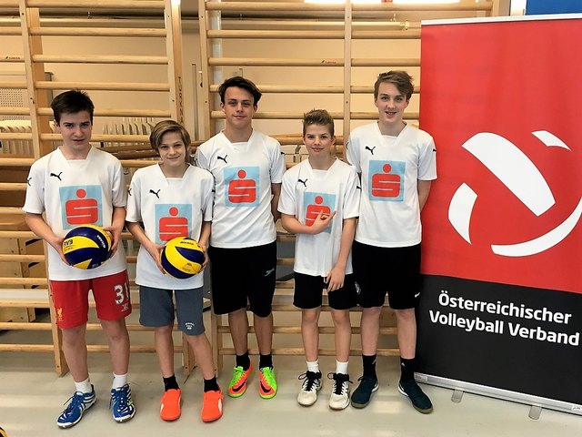 Peter Wendler, Angelo Albl, Florian Gordisch, Johannes Wendler und Fabian Koller (v.l.).