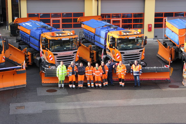 Die Mitarbeiter der Asfinag im Bereich der Pack sind für die kommenden Tage gerüstet. | Foto: Asfinag