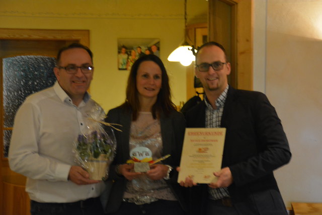 Die Mitglieder der Grestner Wirtschaftsgemeinschaft trafen im Gasthof "Zu den zwei Linden" aufeinander.