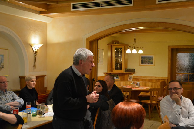 Der Grestner Bürgermeister Wolfgang Fahrnberger  freut sich über die florierende Wirtschaft in seiner Gemeinde.