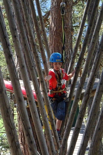 Kletterpark in Serfaus