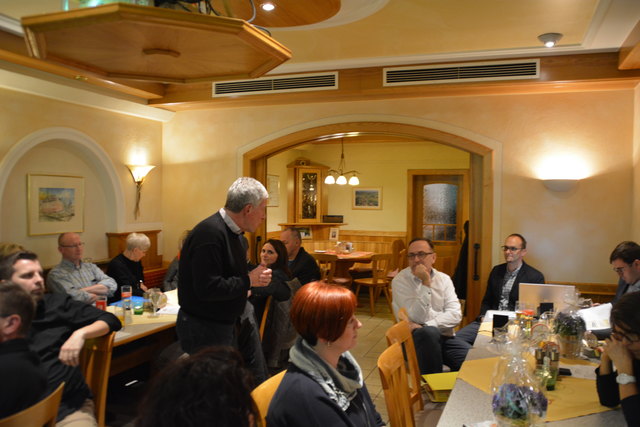 Der Grestner Bürgermeister Wolfgang Fahrnberger  freut sich über die florierende Wirtschaft in seiner Gemeinde.