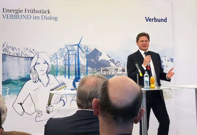 Vorstandsvorsitzender vom VERBUND: Wolfgang Anzengruber