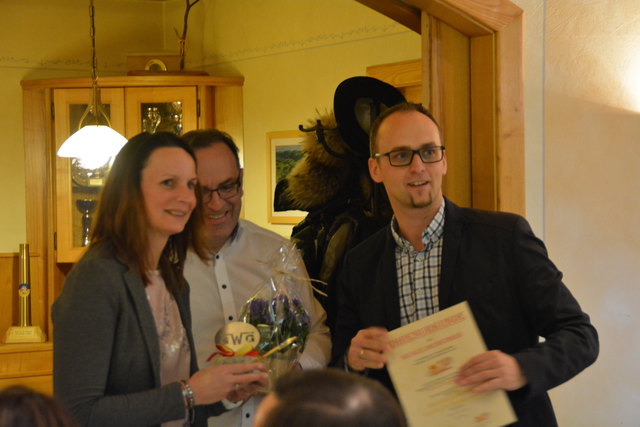 Die Mitglieder der Grestner Wirtschaftsgemeinschaft trafen im Gasthof "Zu den zwei Linden" aufeinander.