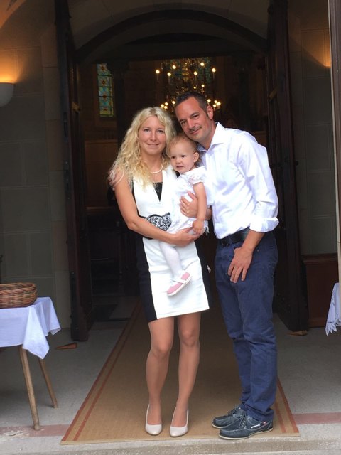 Taufe unserer Tochter