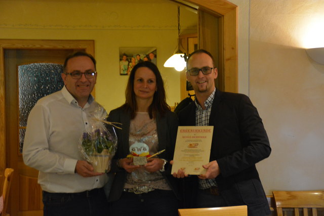 Die Mitglieder der Grestner Wirtschaftsgemeinschaft trafen im Gasthof "Zu den zwei Linden" aufeinander.