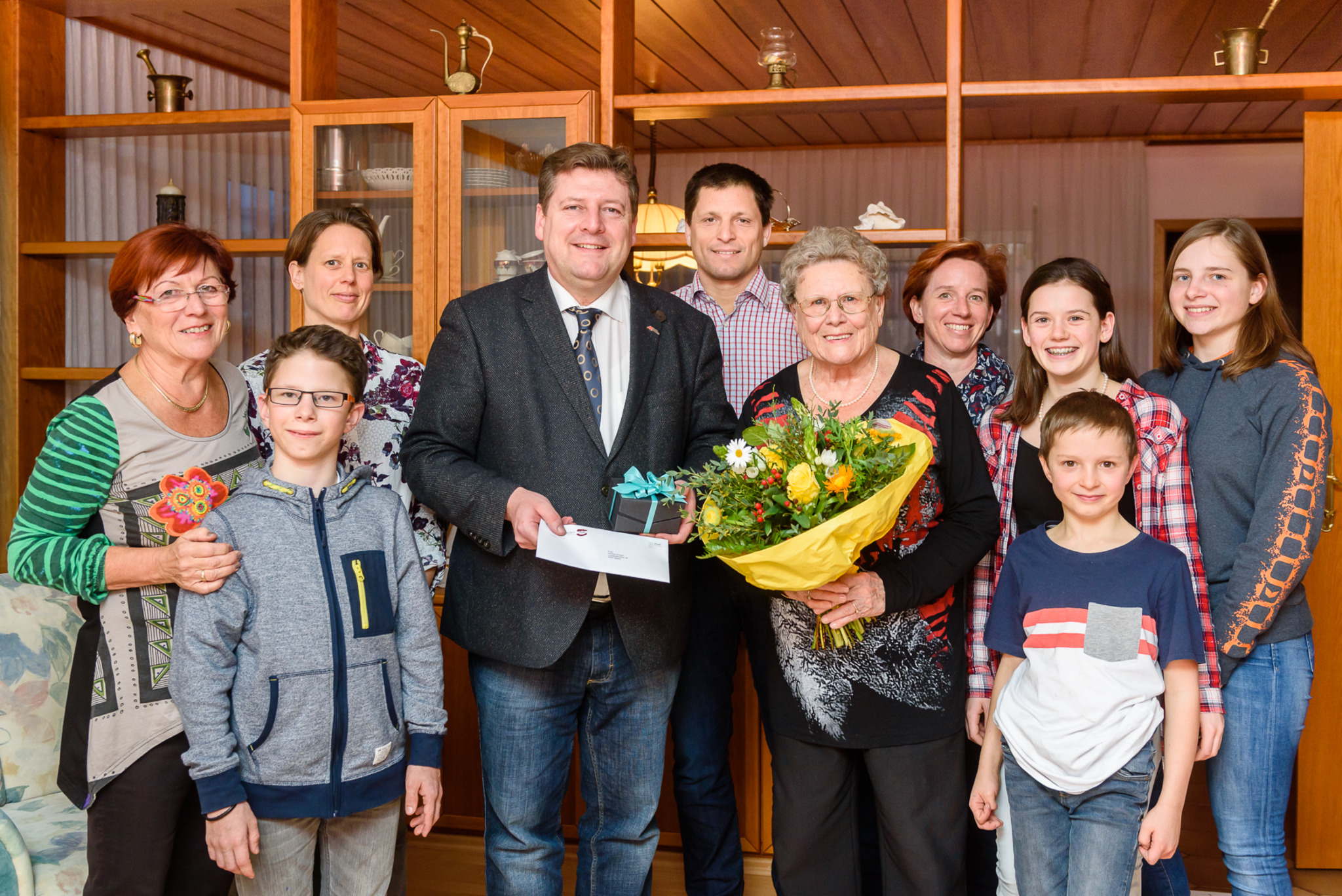 Baden Hertha Klinger ist 90 Baden