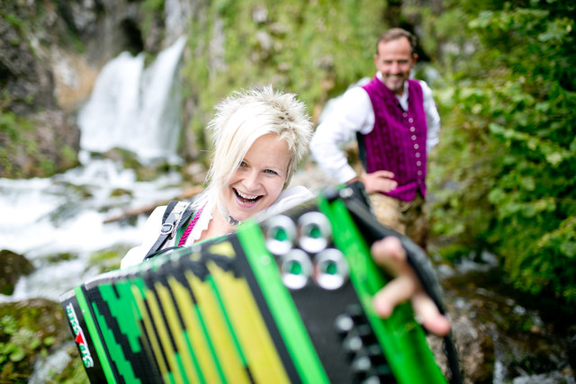 Christiane Meissnitzer, Johann Gsenger, Meissnitzer Band, Dahoam, Abtenau, Salzburg, 20160822,  (c)wildbild