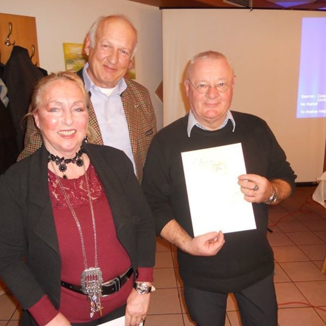 Josef Paul Puntigam (r.) wurde von DL-Aktiv-Obfrau Ruth Siegel in Bad Gams begrüßt. | Foto: DL-Aktiv