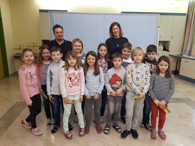 Die Kinder der VS Groß St. Florian beim Präventionsprojekt. | Foto: Schachinger