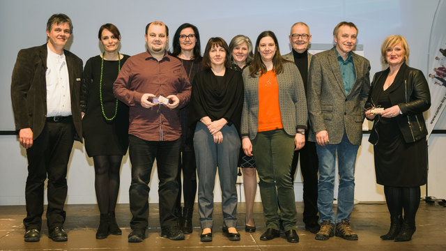 Alle Beteiligten freuen sich über die gelungene und informative Auftaktveranstaltung im Freistädter Salzhof, die das große Interesse am Thema deutlich gemacht hat. | Foto: Richard Schramm