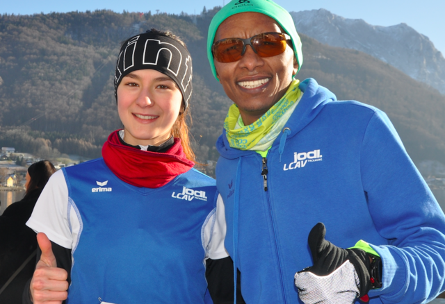 Laura Croll und Endris Seid (hier auf einem Arichivfoto vom Silvesterlauf Gmunden 2016) waren bei den jüngsten Laufevents sehr erfolgreich. | Foto: Privat